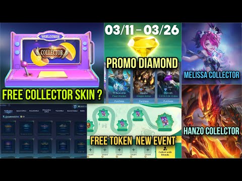 Free ရမဲ့ Collector Skin Event အသစ်တွေရဲ့ ပုံစံ Collection အသစ် ပုံစံ နဲ့ Skin အသစ်များ Update များ🤩