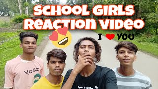school 🏫 girls reaction 🙀 with for 🔚 #reaction  #camping #support #girls #girlsrection #