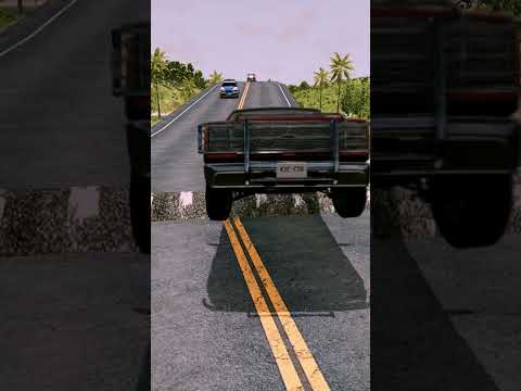 Cars vs Big Speed Bumps - BeamNG.drive