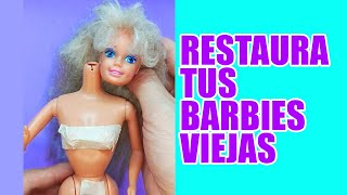 Restore an Old Barbie and Make it Look Like New