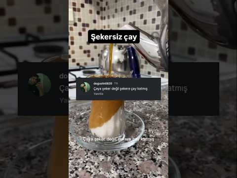 Çay aromalı şeker 😂 #shorts #komedi #eğlence #reels #mizah #komik