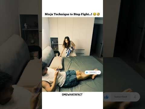 Bro Secret Technique to End Wife’s Fight 😂❤️