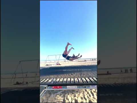 Epic Wipeouts On Trampwall