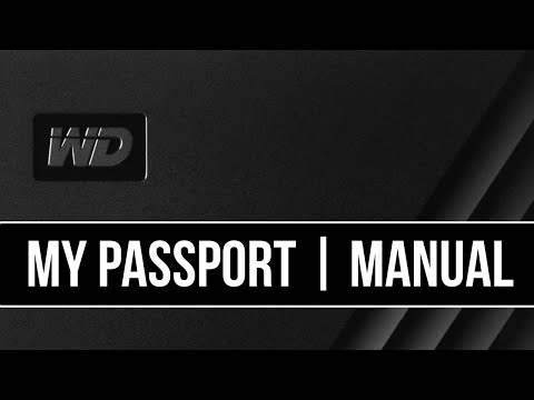 WD my Passport External Hard Drive Set Up Guide for Mac 2025