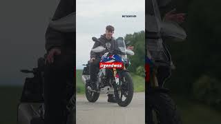 BMW F450 GS IN EINER MINUTE! MOTORRAD FAHRANFÄNGER TESTET