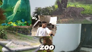 Ajj hum log gye Lucknow ke zoo @Asad_blogger_1 