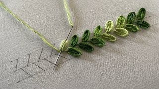 Marvellous technique | hand embroidery design | hand craft embroidery for beginners 
