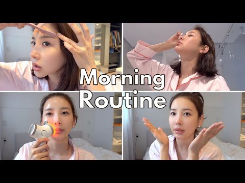 MORNING ROUTINE THAT MAKES EVEN A BARE FACE GLOWING