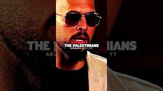 Andrew Tate Blasts on Israeli GENOC!DE #respect #andrewtate #viral #gaza