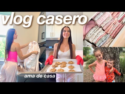 Rutina Casera Productiva: horneando, limpiando, cocinando