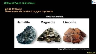 Minerals 