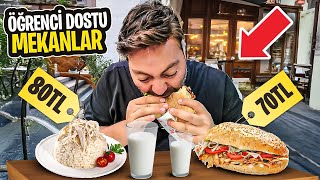 ÖĞRENCİ DOSTU MEKANLAR! 