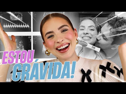 ESTOU GRÁVIDA!!! - Tudo sobre o primeiro trimestre do meu bebê arco-íris | DIÁRIO DE GRAVIDEZ 🤍