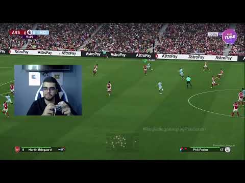 🎮 Arsenal vs Manchester City | Premier League 2025 | Full Match Simulation eFootball PES 2021