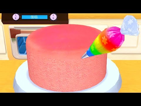 Play Fun Learn Cake Cooking & Colors Kids Games - My Bakery Empire - Bake Decorate & Serve Cakes