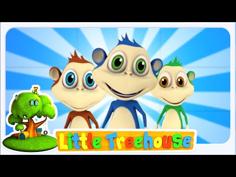 Little Treehouse Macacos Entretenimento Rima e mais Músicas para Crianças