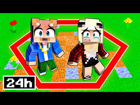 24h IM HEXAGON LEBEN IN MINECRAFT!