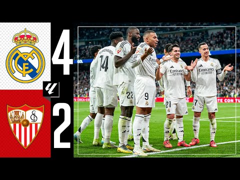 HIGHLIGHTS | Real Madrid 4-1 Sevilla FC | LaLiga 2024/25