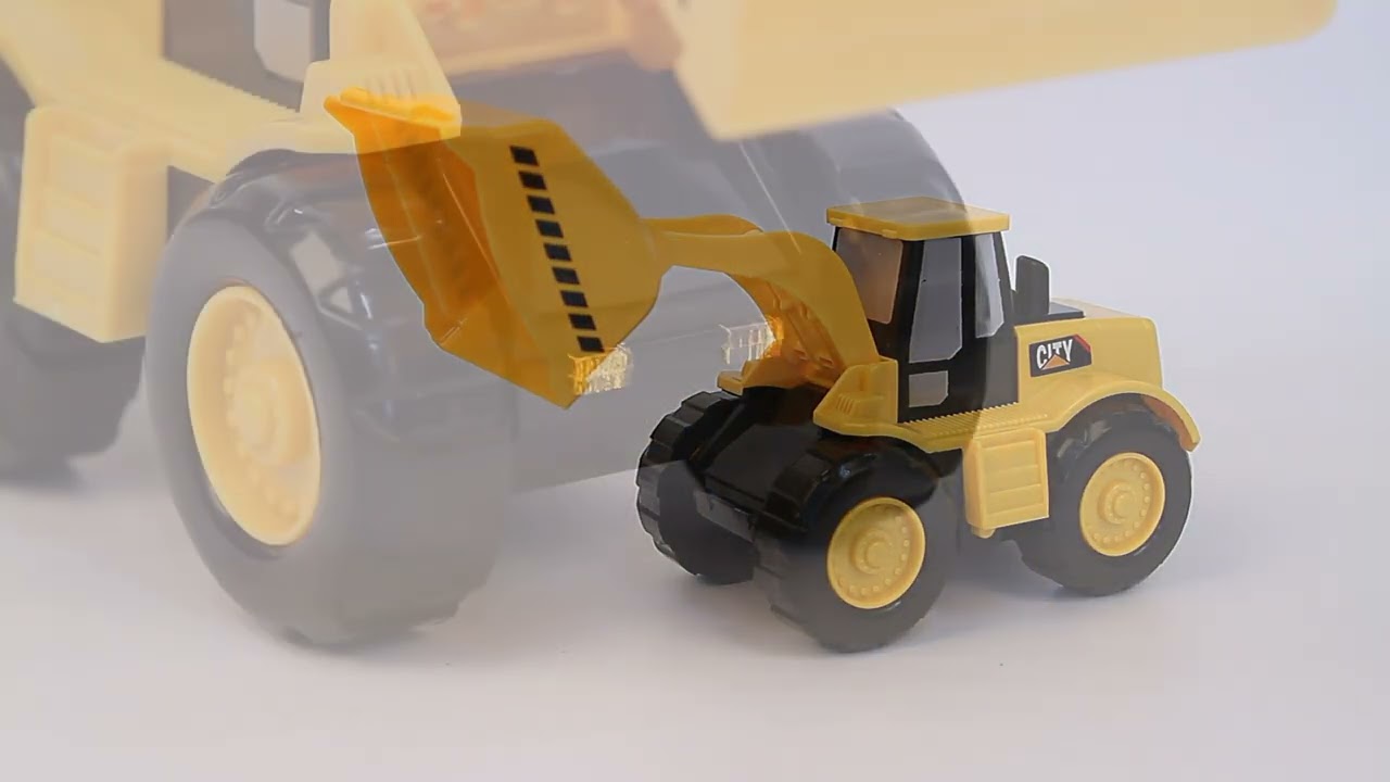 Погрузчик Lanson Toys CITY CONSTRUCTION колесный световые звуковые эффекты - видео Погрузчик Lanson Toys CITY CONSTRUCTION колесный световые звуковые эффекты - видео