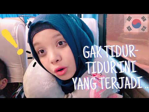 Gak Tidur-Tidur Ini yang Terjadi... OTW To KOREA! - FATIMVLOG36 DAY1