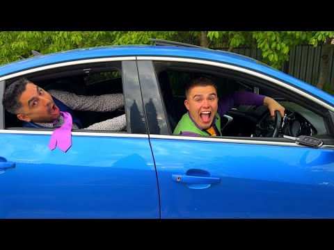 Mr. Joe Sleeps on Opel VS Mr. Joker Stole Car Keys for Kids