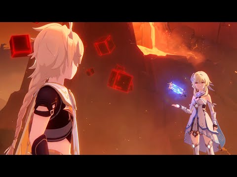 Genshin Impact 5.7 - Aether & Lumine Meeting in Khaenri'ah