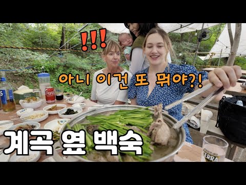 한국의 무더운 여름에 지친 장모님을 모시고 향한곳 Korean HOT Summer We Brought American Grandma to a Surprising Place🇰🇷🇺🇸
