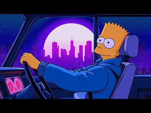 Relaxing Night Drive 🌃 Soft Lofi Beats ~ Playlist To Calming You Down
