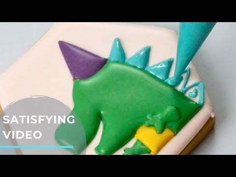 Extremely Satisfying & Relaxing Cookie Decorating Video