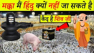 क्या मक्का मदीना में कैद है भगवान शिव, और किसने किया ? Makka Madina Shivling | Shivling In Makka