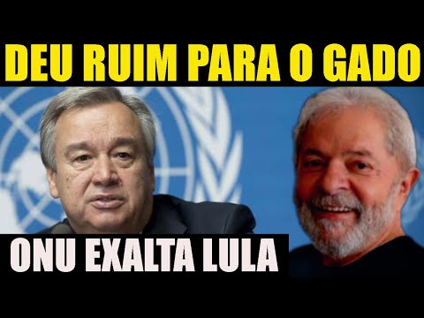 CHEFE DA ONU FECHA COM LULA CONTRA lSRAEL E EUA! BOLSONARO E GLOBO SURTAM!