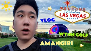 拉斯維加斯之旅！Wynn 的高爾夫球場初體驗，看著Sphere 打球真的超讚！眾多明星去過的Amangiri Resort！EwuVlog ✈️