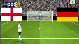 Germany vs England.    e football 2024/penalty