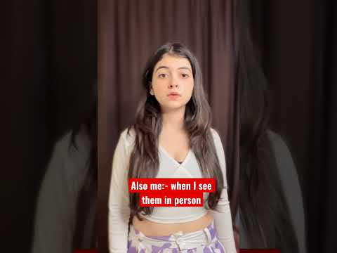 Introvert problems 😂 #riyapandey #shorts #youtubeshorts #relatable