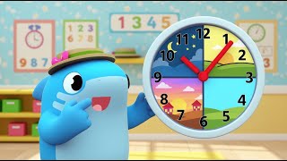 🕰 A Música do Tempo! | Shark Academy 🦈 | Músicas Divertidas para Crianças! 🎉