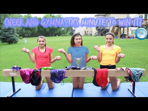 Cheer and Gymnastics Minute to Win It!