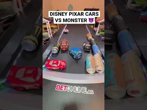 DISNEY PIXAR CARS VS MONSTER ENERGY 👿🔥