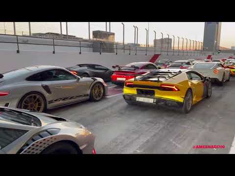 50 Supercars Gathering In Dubai