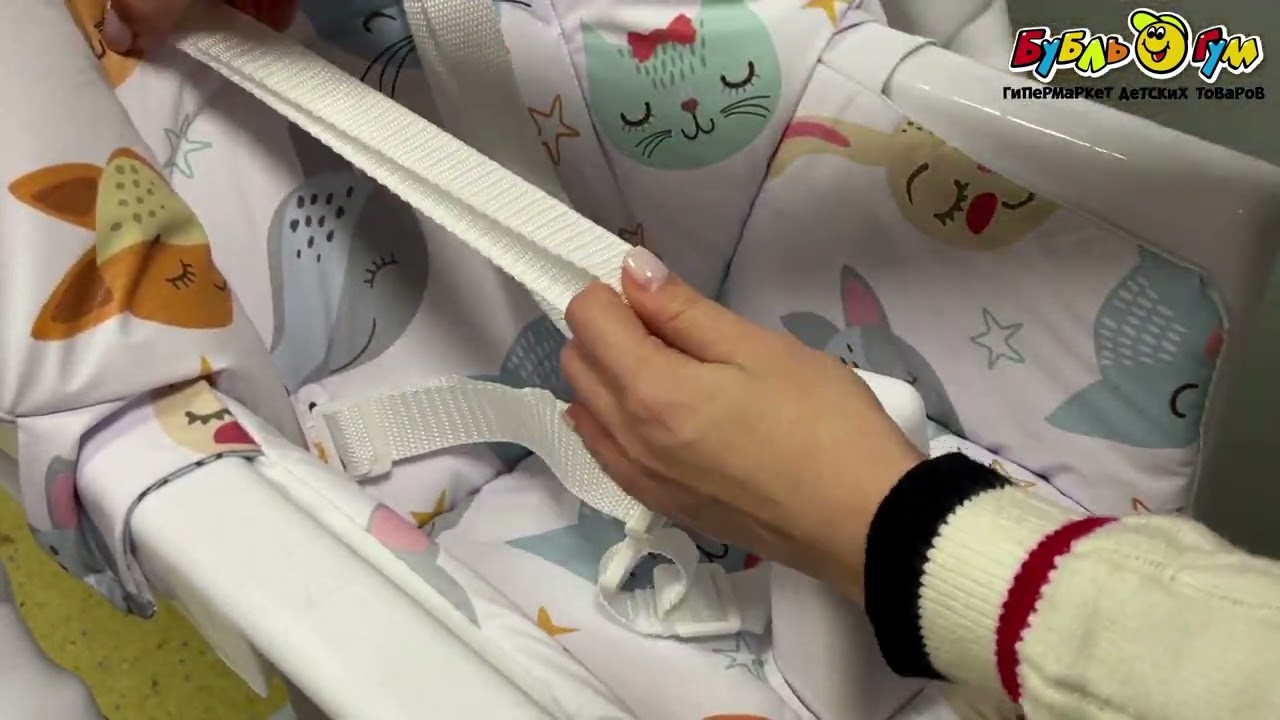 Стул для кормления Lanson Милые зверята с 6мес - видео Стул для кормления Lanson Милые зверята с 6мес - видео