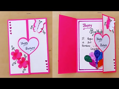 DIY - Happy Birthday Card | Greetings Card | Anniversary