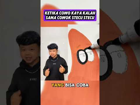 KETIKA COWOK KAYA KALAH SAMA COWOK STECU STECU ‼️ #asmr #satisfying #lucu #fyp