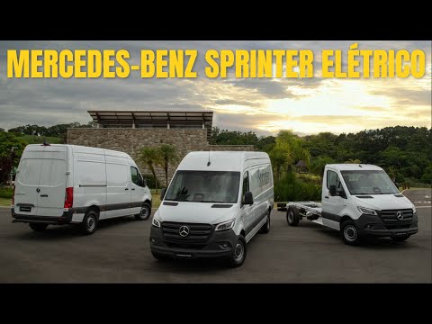 Mercedes-Benz Sprinter agora também com opção 100% elétrica