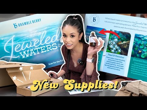 Unboxing New Fragrance Oils & making a body oil!