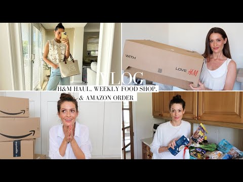 H&M HAUL, WEEKLY FOOD SHOP, AMAZON ORDER, WEEKLY VLOG