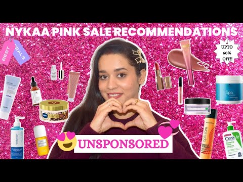 TOP Nykaa Pink Friday Sale Recommendations - Skincare, Hair Care, Body Care, Makeup | Upto 60% OFF