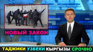 В России предложили ввести налог на труд мигрантов Таджикистан Узбекистан Кыргызстан