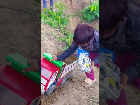 Extreme RC Construction Site – Flooded Roads, No Problem #shortvideo #automobile #rctoys  #viral #rc