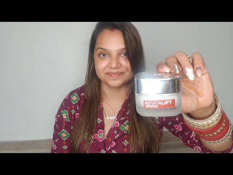 Trying Loreal Paris Revitalift Crystal Hydrating Gel Cream | jazzthebossbabe #clearskin #noacne