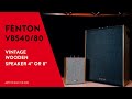 Fenton VBS40 Vintage Wooden HiFi Speaker