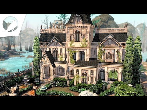 Ravenwood Mansion 🦇 | The Sims 4 - Speed Build (NO CC)